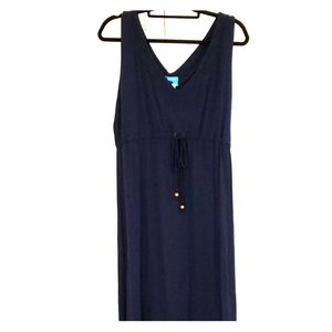 Navy maxi dress - Large